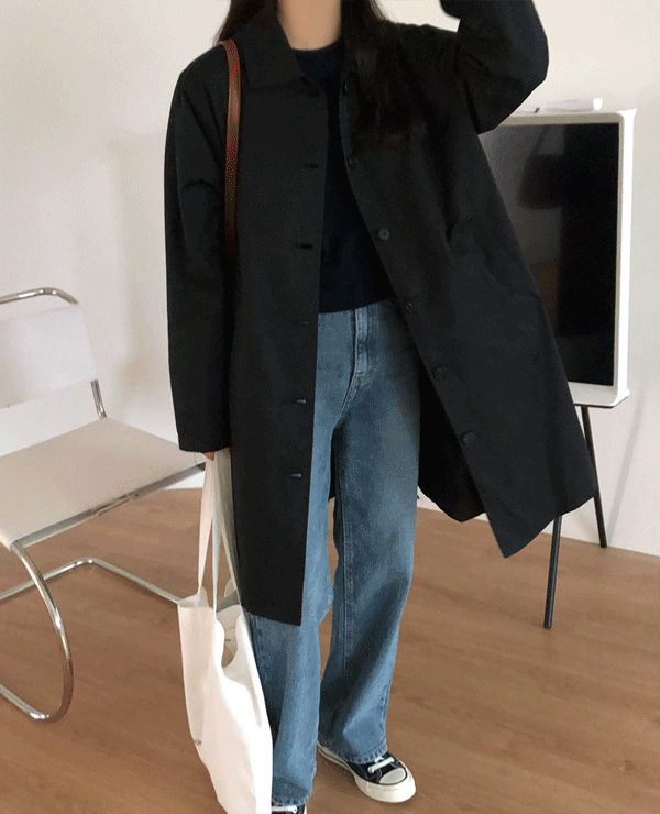 벨베틴 트렌치 coat (베이지/블랙)- 무료배송